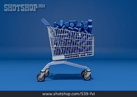 
                Plastik, Einkaufswagen, Kunststoffflasche                   