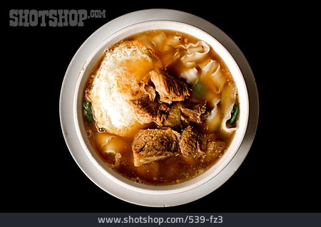 
                Suppe, Rindfleisch, Chinesische Küche                   