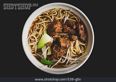
                Schweinefleisch, Suppe, Chinesische Küche, Nudelsuppe                   