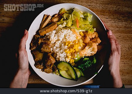 
                Gemüse, Mahlzeit, Tofu, Vegan                   