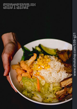 
                Gemüse, Asiatische Küche, Mahlzeit, Tofu, Vegan                   