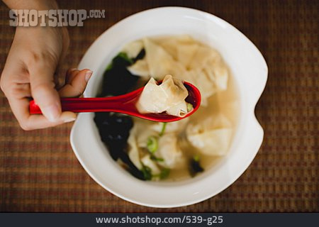 
                Suppe, Wan Tan, Teigtasche                   