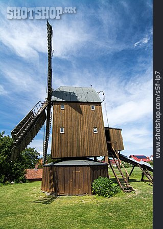 
                Mühle, Windmühle, Bockwindmühle, Museumsmühle Abbenrode                   