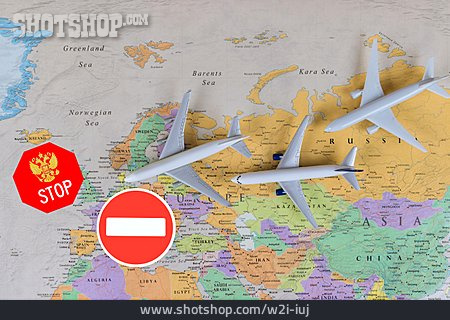
                Stop, Russland, Luftraum                   