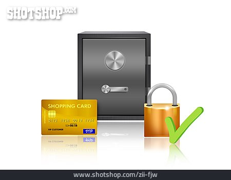 
                Shopping, Kreditkarte, Passwort                   