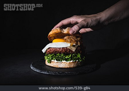 
                Fastfood, Ei-burger                   