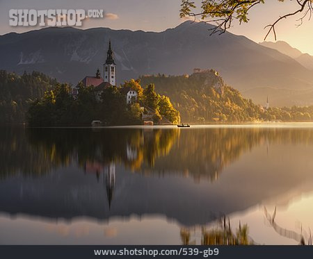 
                Kirche, Slowenien, Bleder See                   