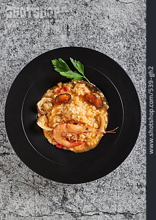 
                Meeresfrüchte, Traditionell, Paella, Spanische Küche                   