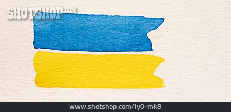 
                Flagge, Ukraine                   