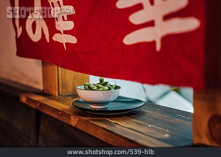 
                Asiatische Küche, Restaurant, Edamame                   