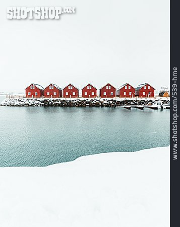 
                Norwegen, Lofoten, Nusfjord, Fylke                   