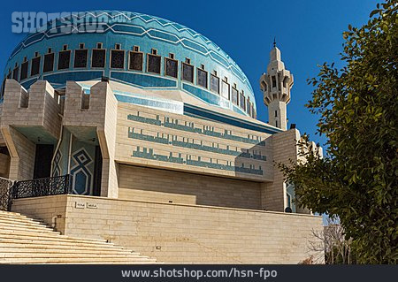 
                Jordanien, Amman, König-abdullah-moschee                   