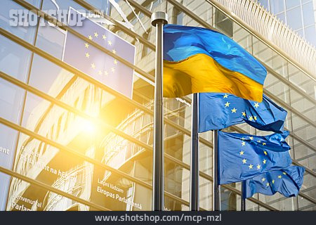 
                Flagge, Eu, Solidarität, Ukraine                   