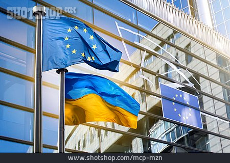 
                Flagge, Eu, Ukraine, Stand With Ukraine                   