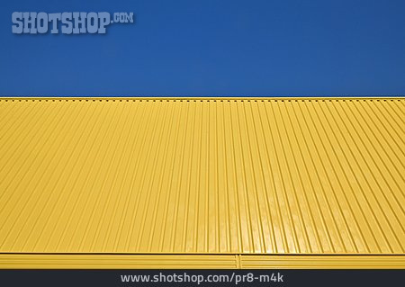 
                Himmel, Blau, Gelb, Dach, Struktur, Ukraine                   