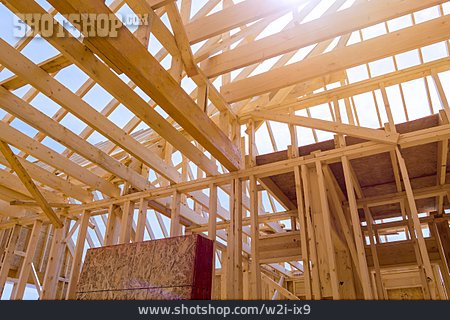 
                Beams, Housing, Carpentry, Wooden Construction                   