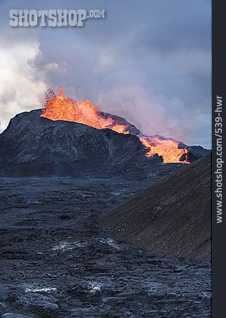 
                Vulkan, Vulkanismus, Vulkanisch, Eruption                   
