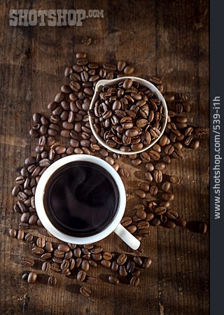 
                Kaffee, Rustikal, Kaffeebohne, Schwarzer Kaffee                   