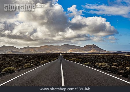 
                Straße, Geradeaus, Landstraße, Fuerteventura                   