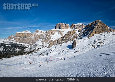 
                Dolomiten, Skigebiet                   