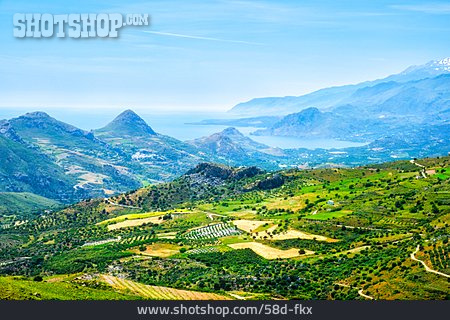 
                Landschaft, Küste, Griechenland, Aussicht, Kreta                   