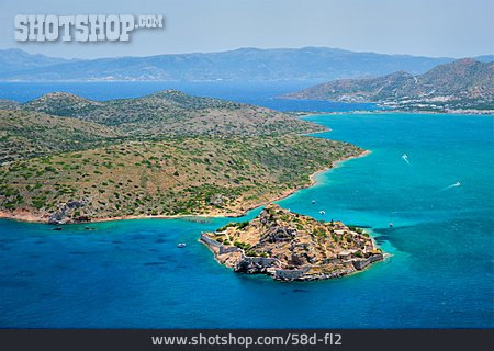 
                Griechenland, Kreta, Festungsanlage, Spinalonga                   
