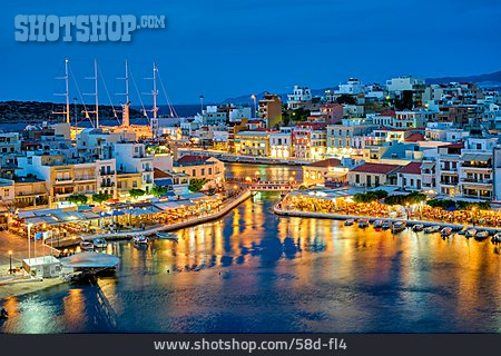 
                Hafen, Kreta, Agios Nikolaos                   