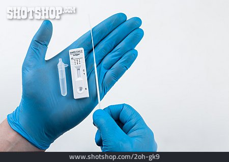 
                Covid-19, Corona-test, Antigen Test                   