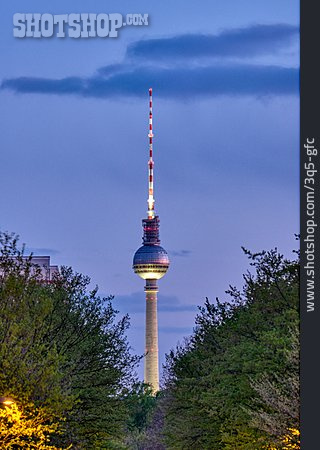 
                Wahrzeichen, Berlin, Fernsehturm                   