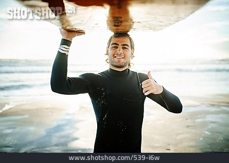 
                Geste, Surfer, Positiv                   