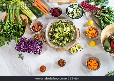 
                Kochen, Zubereitung, Salat, Vegetarisch                   
