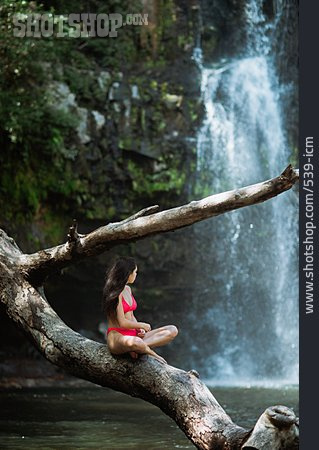 
                Wasserfall, Urlaub, Costa Rica                   