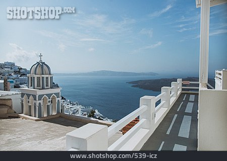 
                Griechenland, Santorin, ägäisches Meer, Oia                   