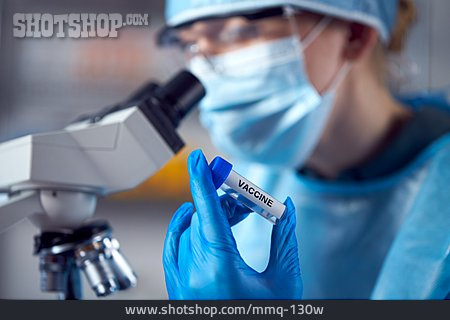 
                Labor, Impfstoff, Wissenschaftlerin, Vaccine                   