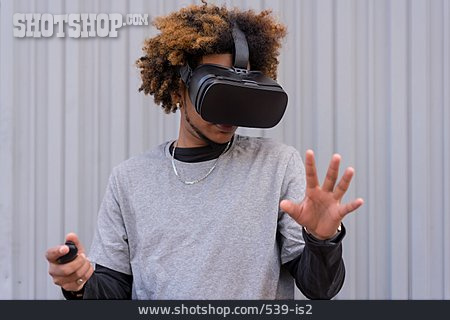 
                Virtuelle Realität, 3d-brille, Videobrille                   