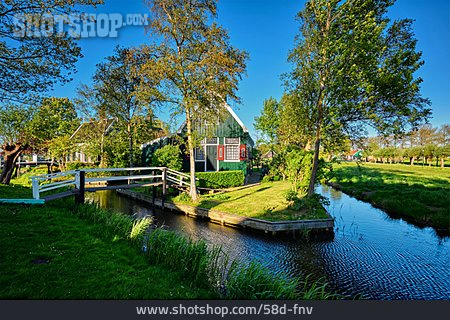 
                Ländlich, Holland, Zaanse Schans                   