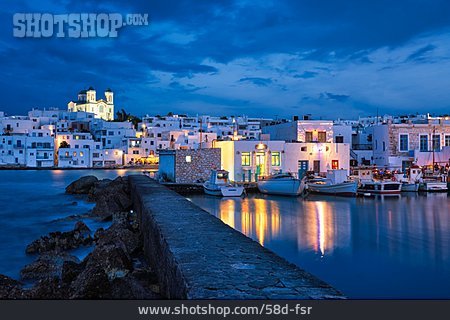 
                Abendstimmung, Griechenland, Paros                   