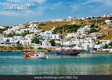 
                Fischerboot, Griechenland, Mykonos                   