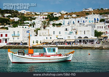 
                Fischerboot, Griechenland, Mykonos                   