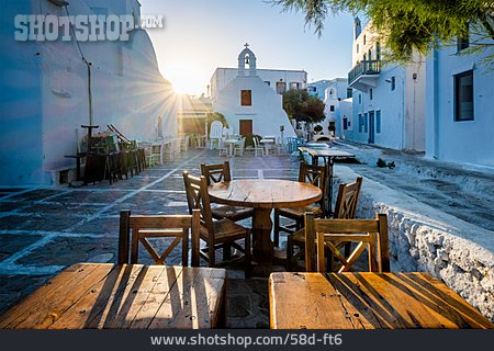 
                Café, Restaurant, Griechenland, Mykonos                   