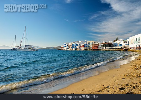 
                Strand, Mykonos, Chora                   