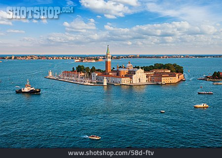 
                Insel, Italien, Venedig, San Giorgio Maggiore                   