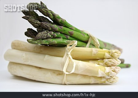 
                Green Asparagus, White Asparagus                   