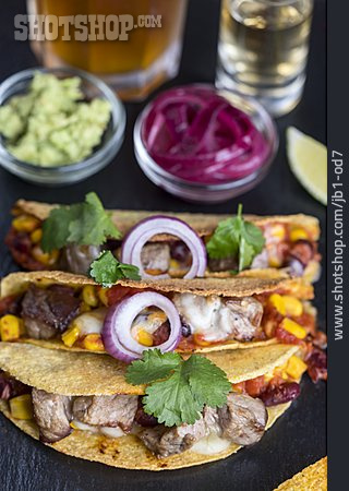 
                Imbiss, Taco, Mexikanische Küche, Guacamole                   
