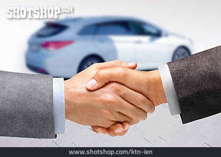 
                Handschlag, Autokauf, Autohandel                   