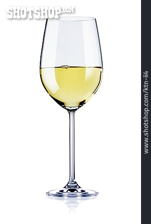 
                Weinglas, Weißwein                   