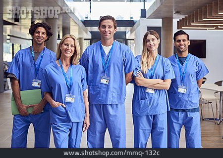 
                Team, Krankenhaus, Mitarbeiter, Krankenpfleger                   
