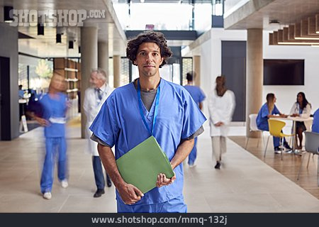 
                Krankenhaus, Krankenakte, Krankenpfleger                   