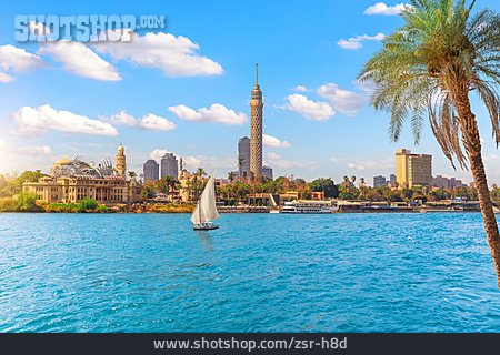 
                Fernsehturm, Nil, Kairo, Gezira                   