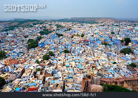 
                Jodhpur, Blaue Stadt                   